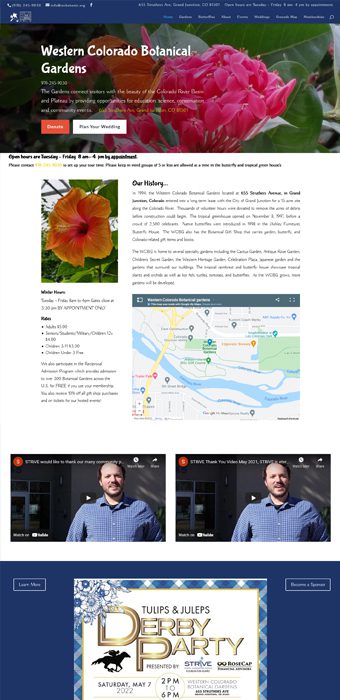 Western Colorado Botanical Gardens Google Business Profile
